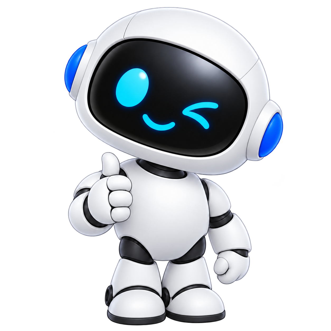Le robot vous félicite